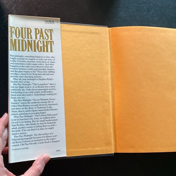 FIRST EDITION RARE FIND Stephen King's Four Past Midnight HARDCOVER - Picture 2 of 9